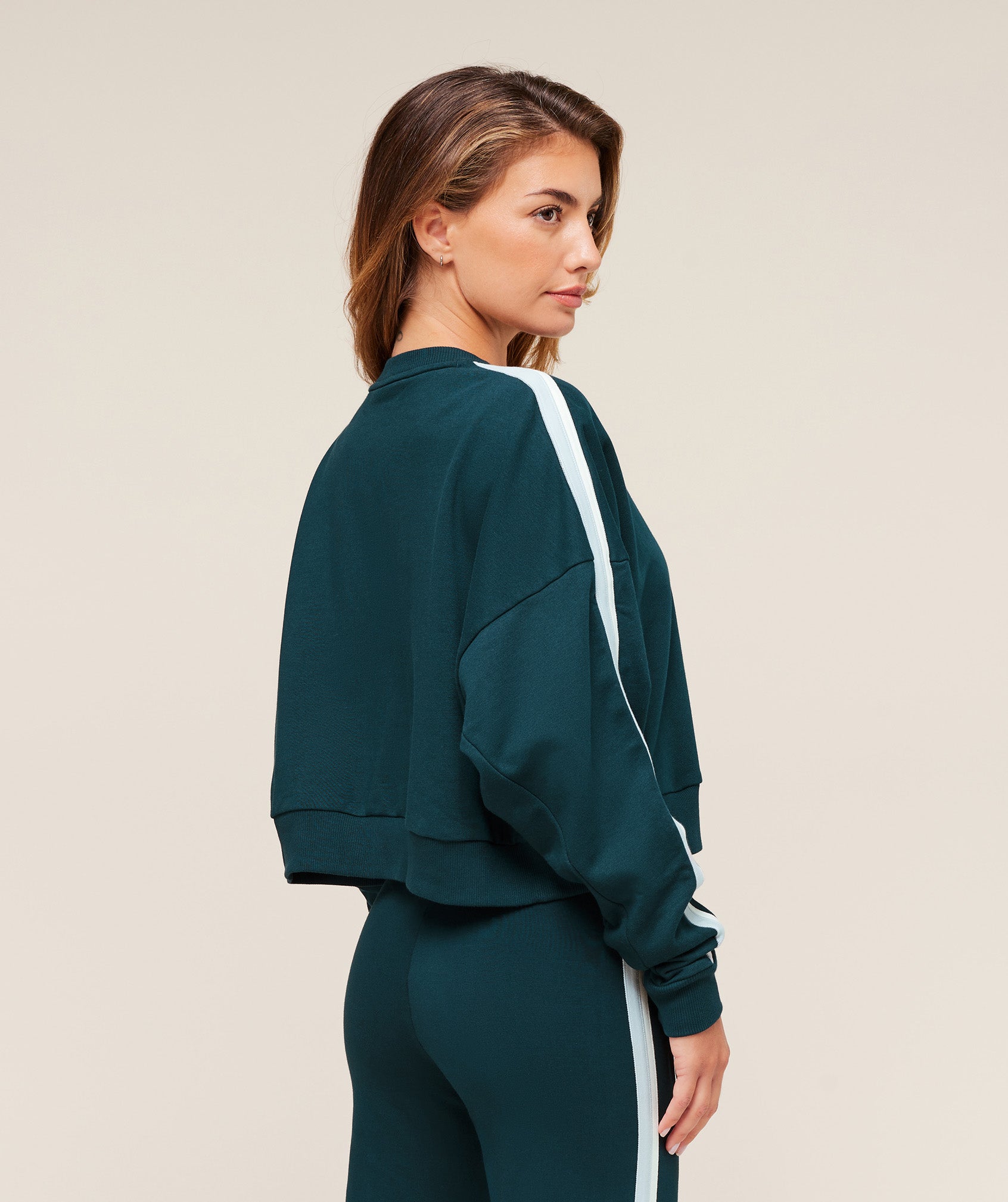 Alternative view of Piping Midi Crew Neck Oversized Fit