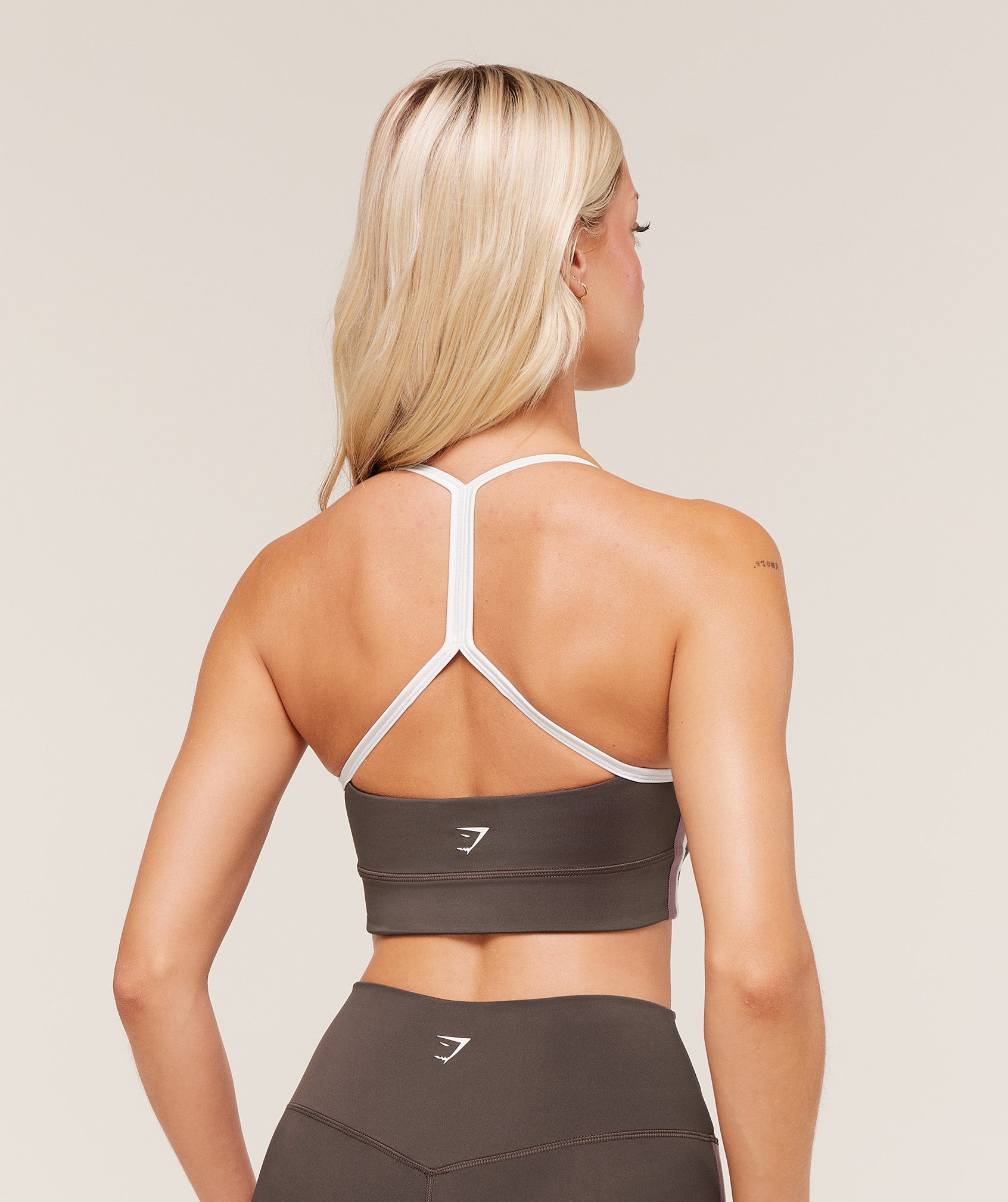 Alternative view of Piping Sports Bra Light Support