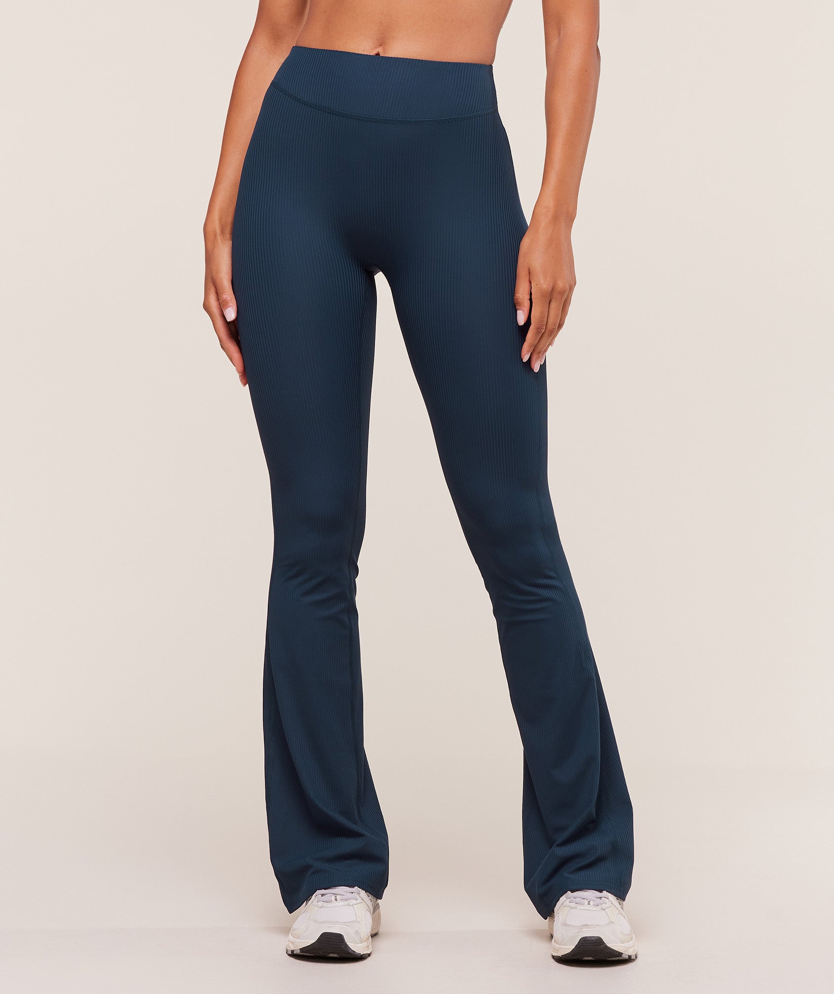 Ribbed Flared Leggings Regular