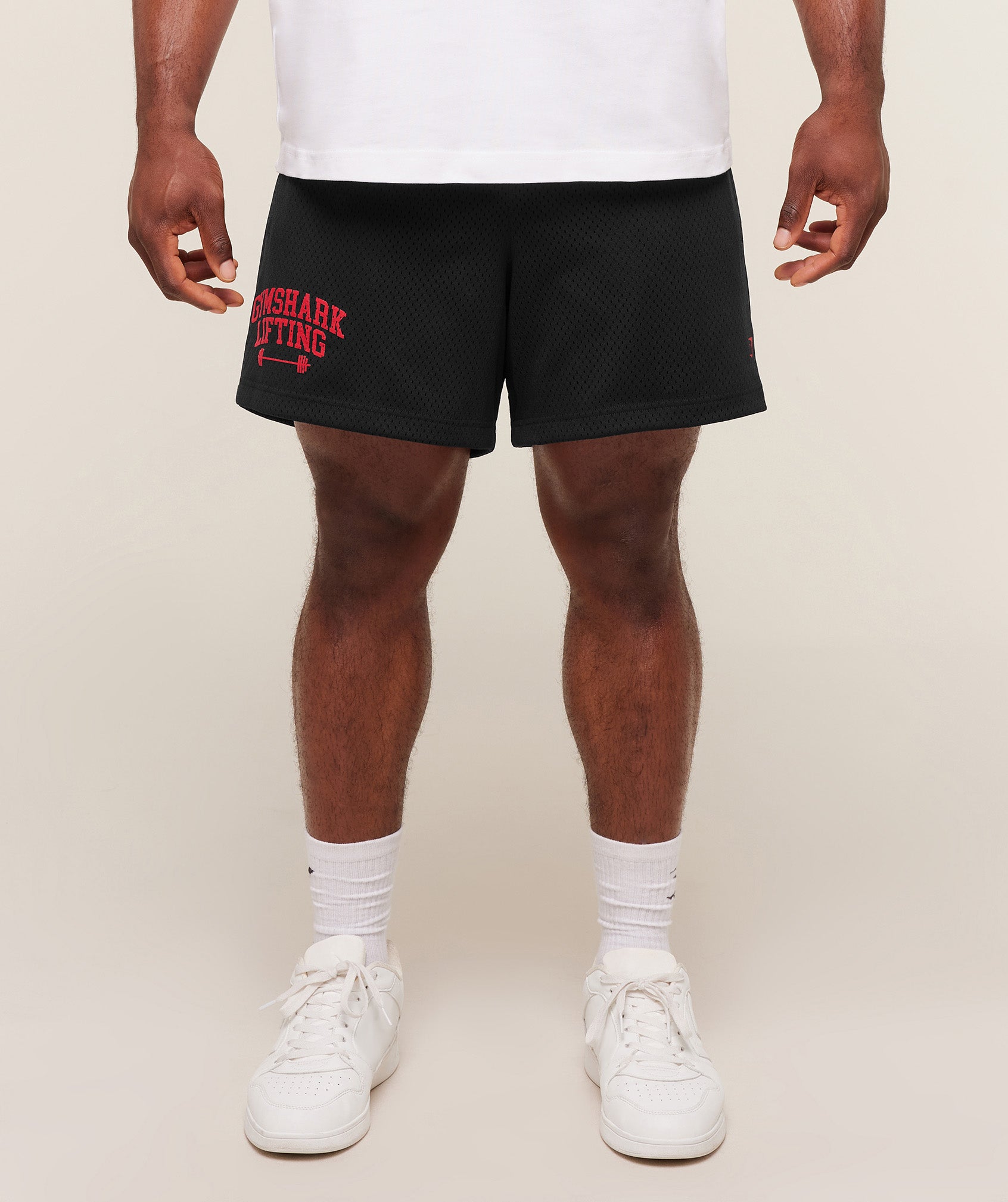 Lifting Barbell Mesh 5" Shorts