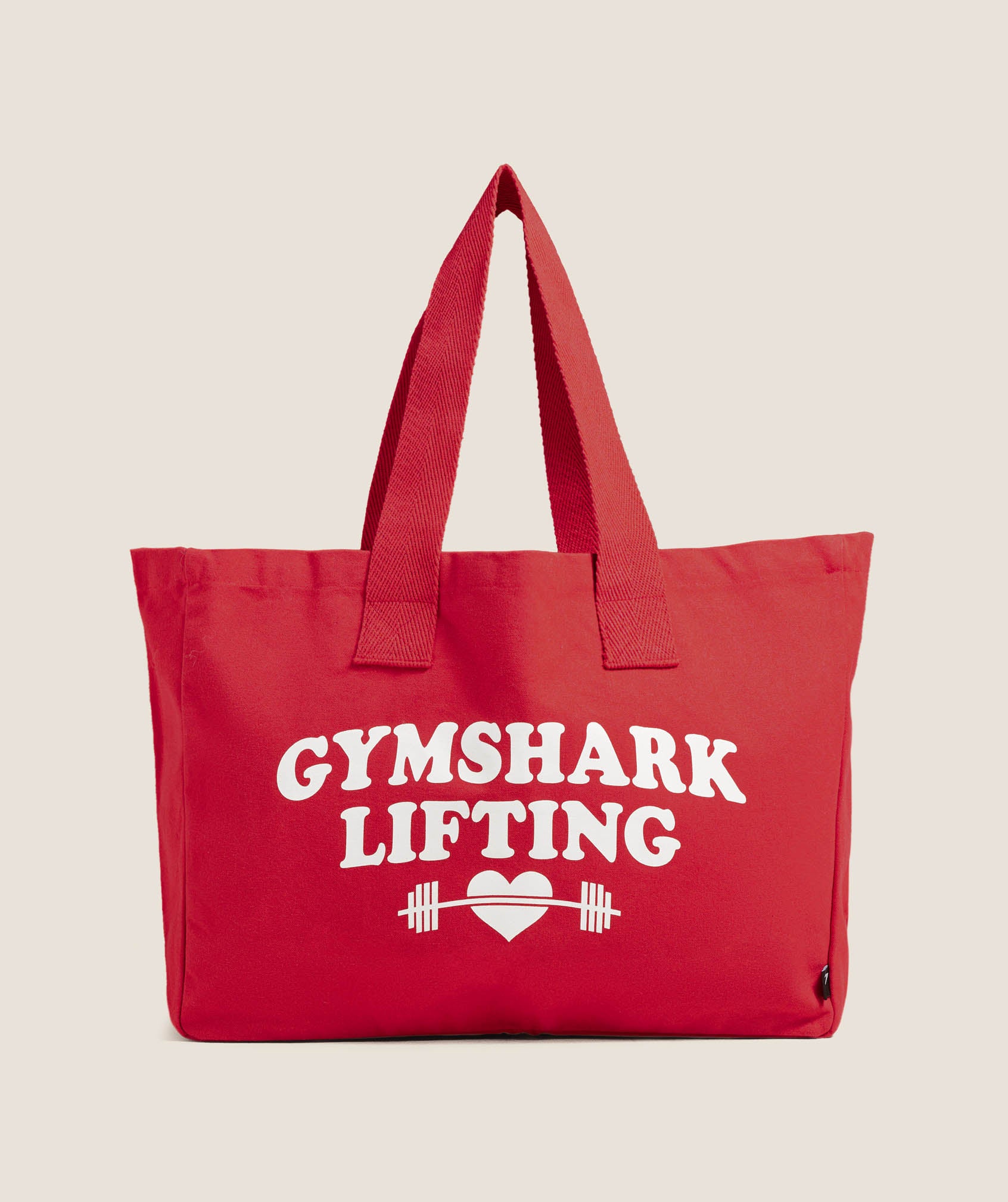 Love Lifting Graphic Tote Bag