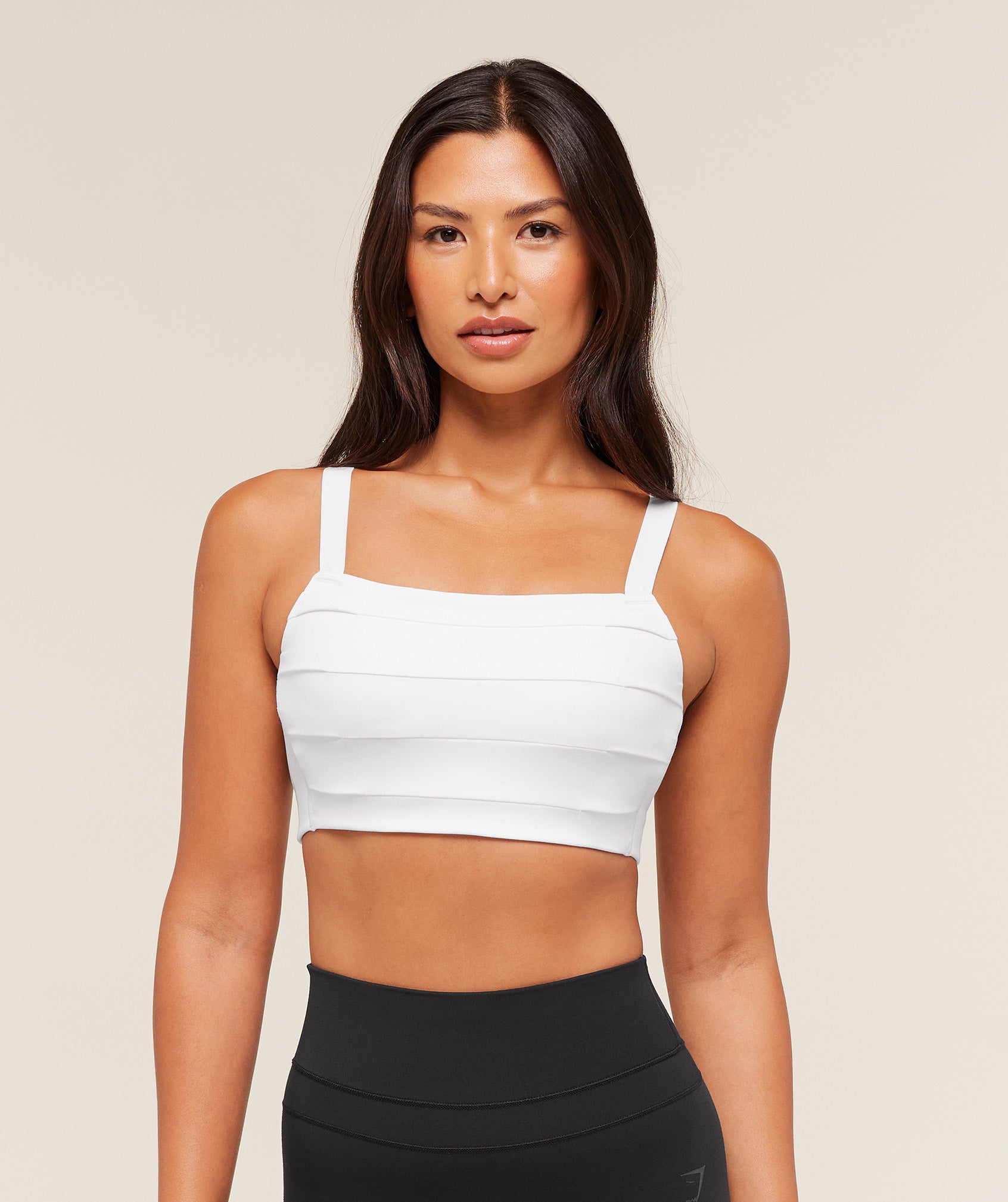 Pleated Medium Support Sports Bra Medium Support