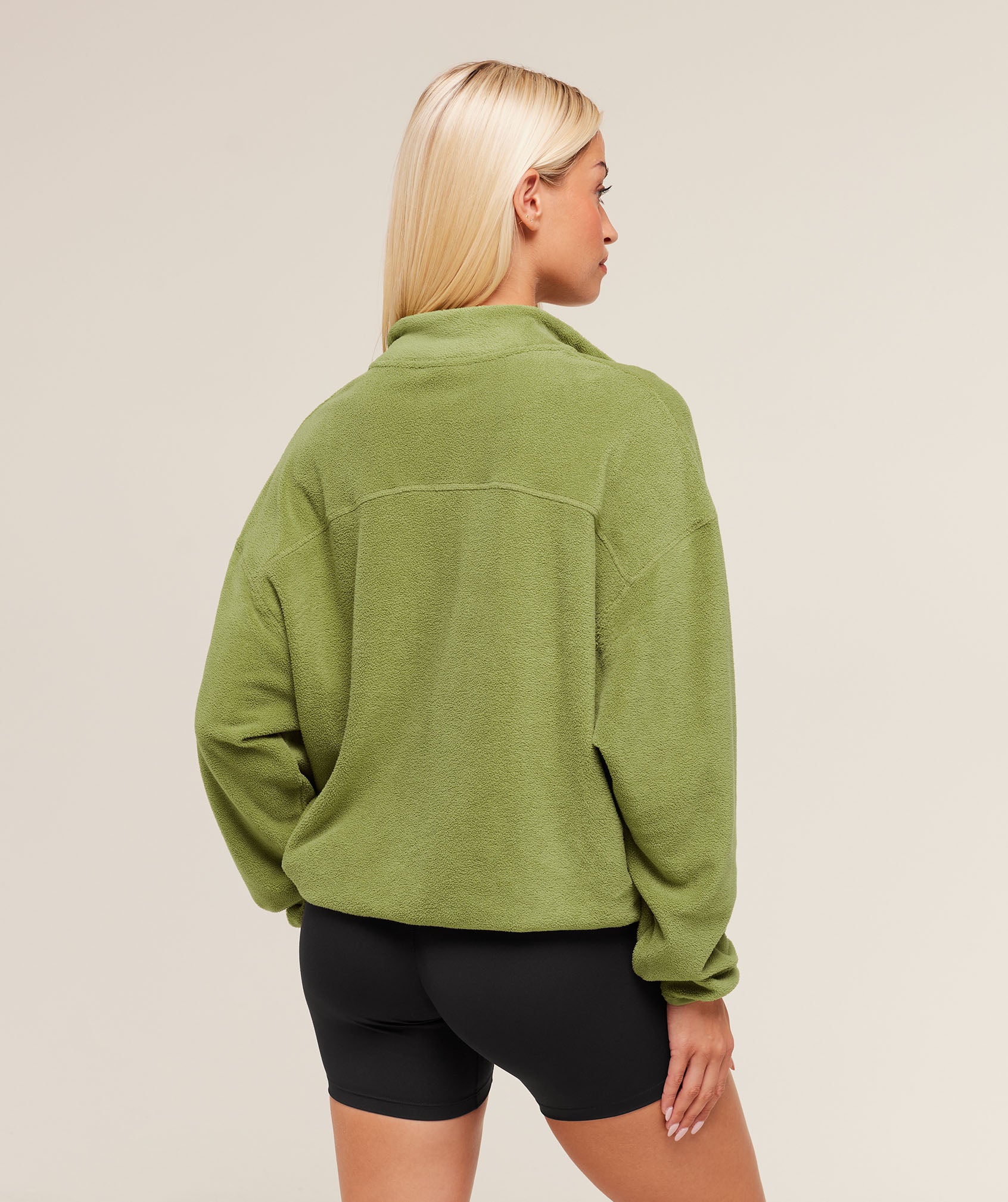 Alternative view of Polar Fleece 1/4 Zip Oversized Fit