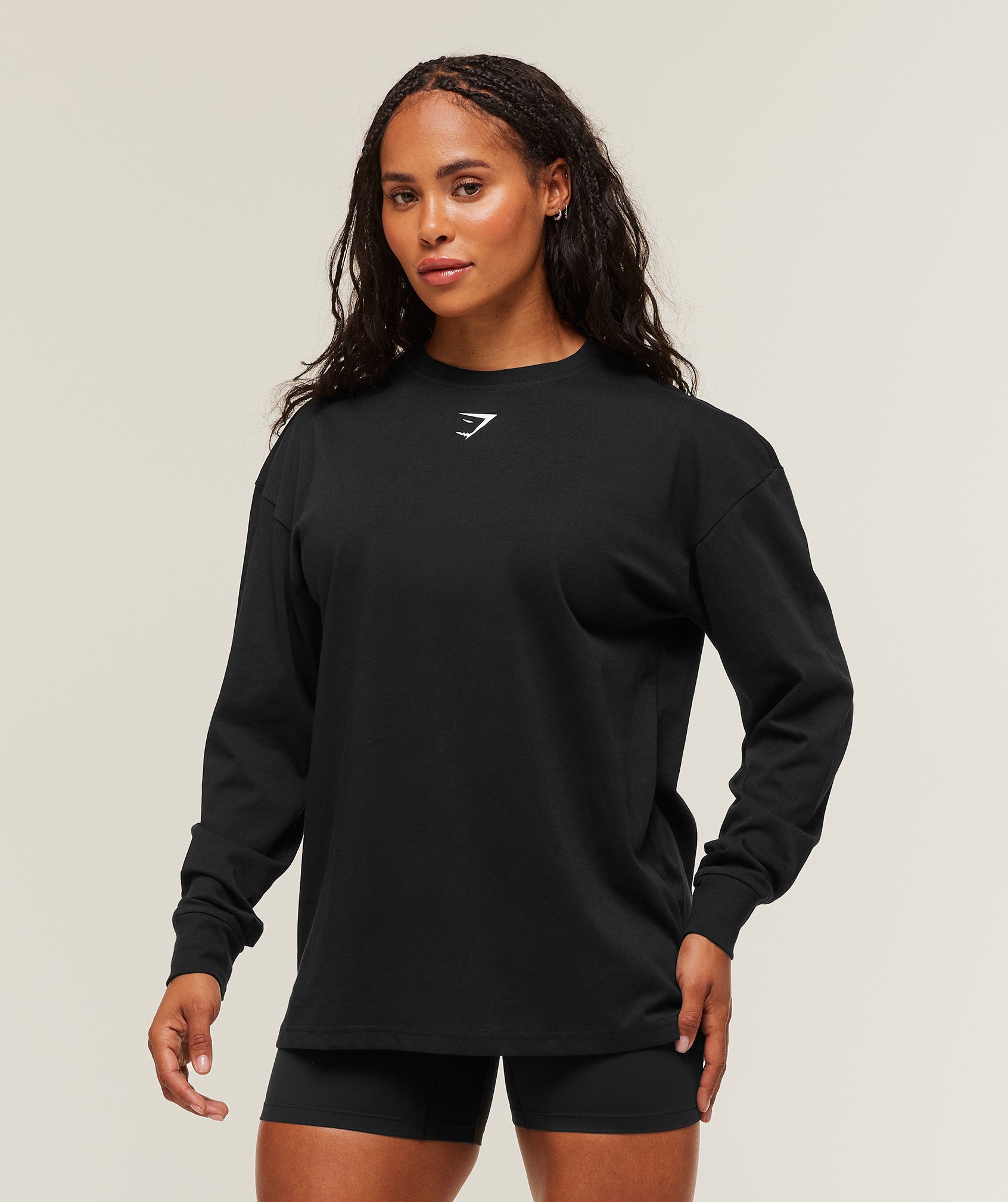 Power Long Sleeve Top Oversized Fit