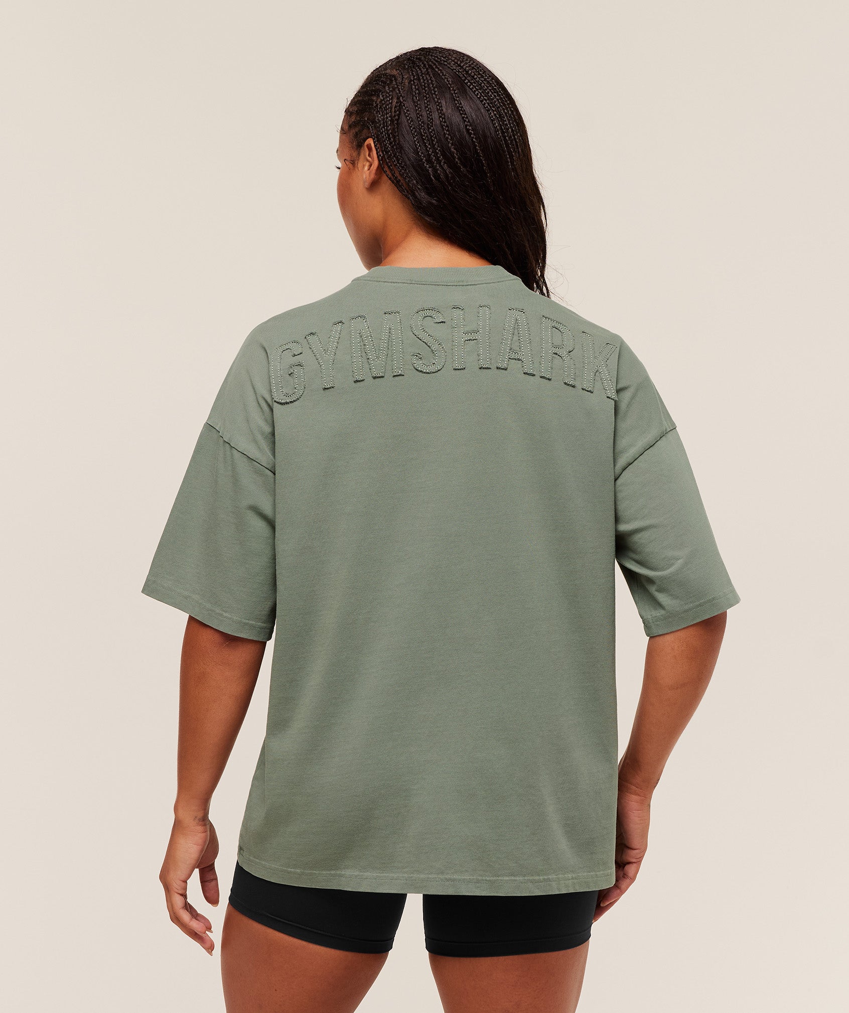 Power Washed Oversized T-Shirt Oversized Fit