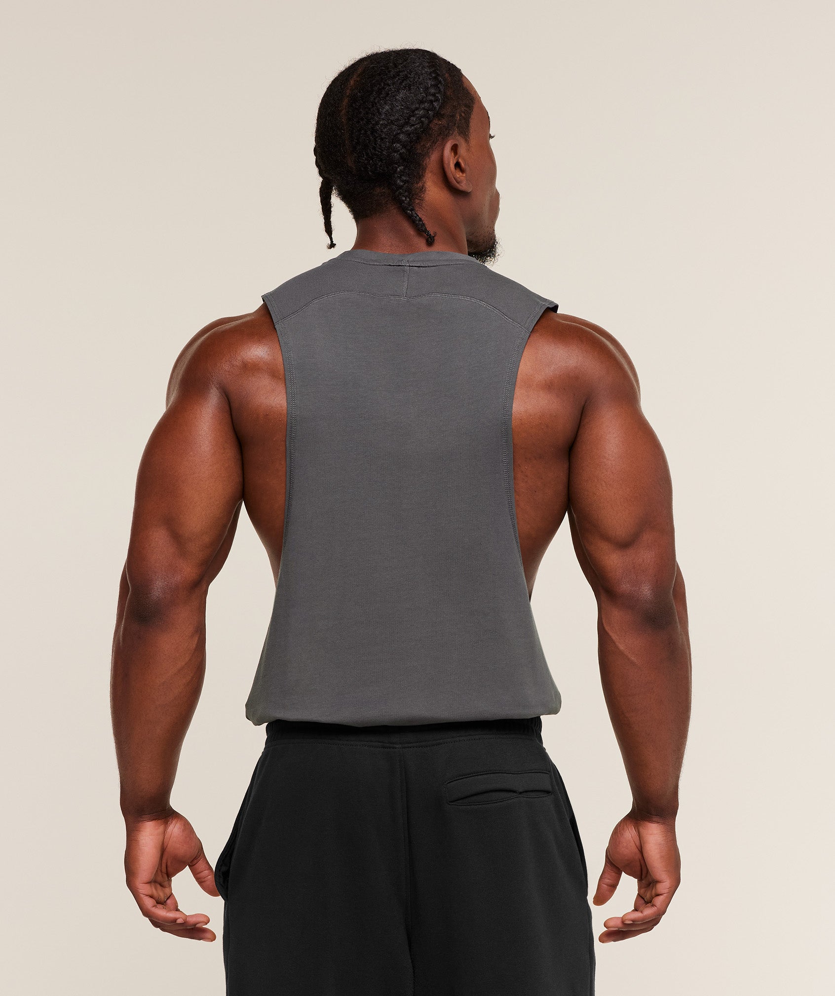 Alternative view of Prime Drop Arm Tank Slim Fit
