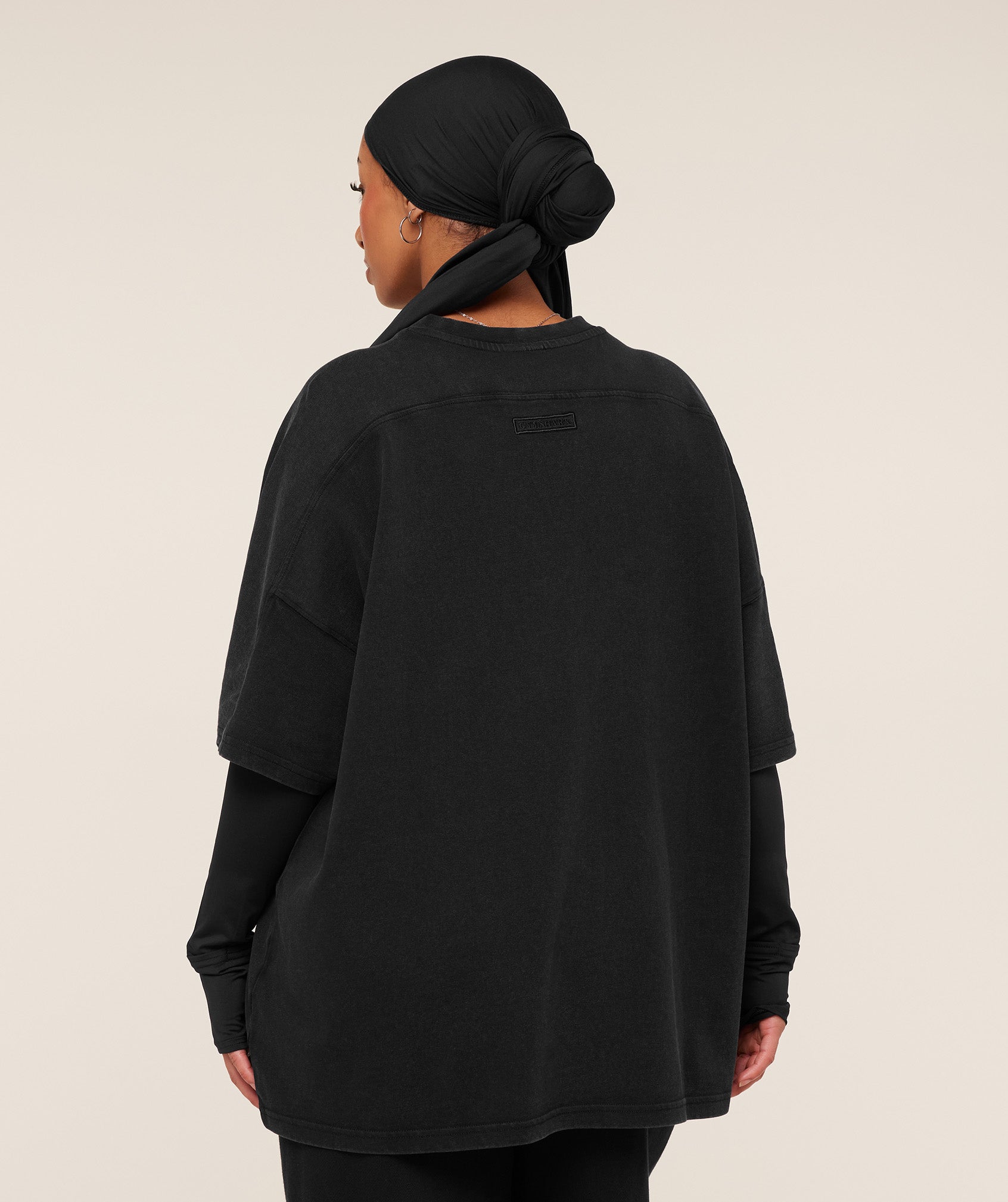 Alternative view of Pump Cover Structured Fleece Top Oversized Fit
