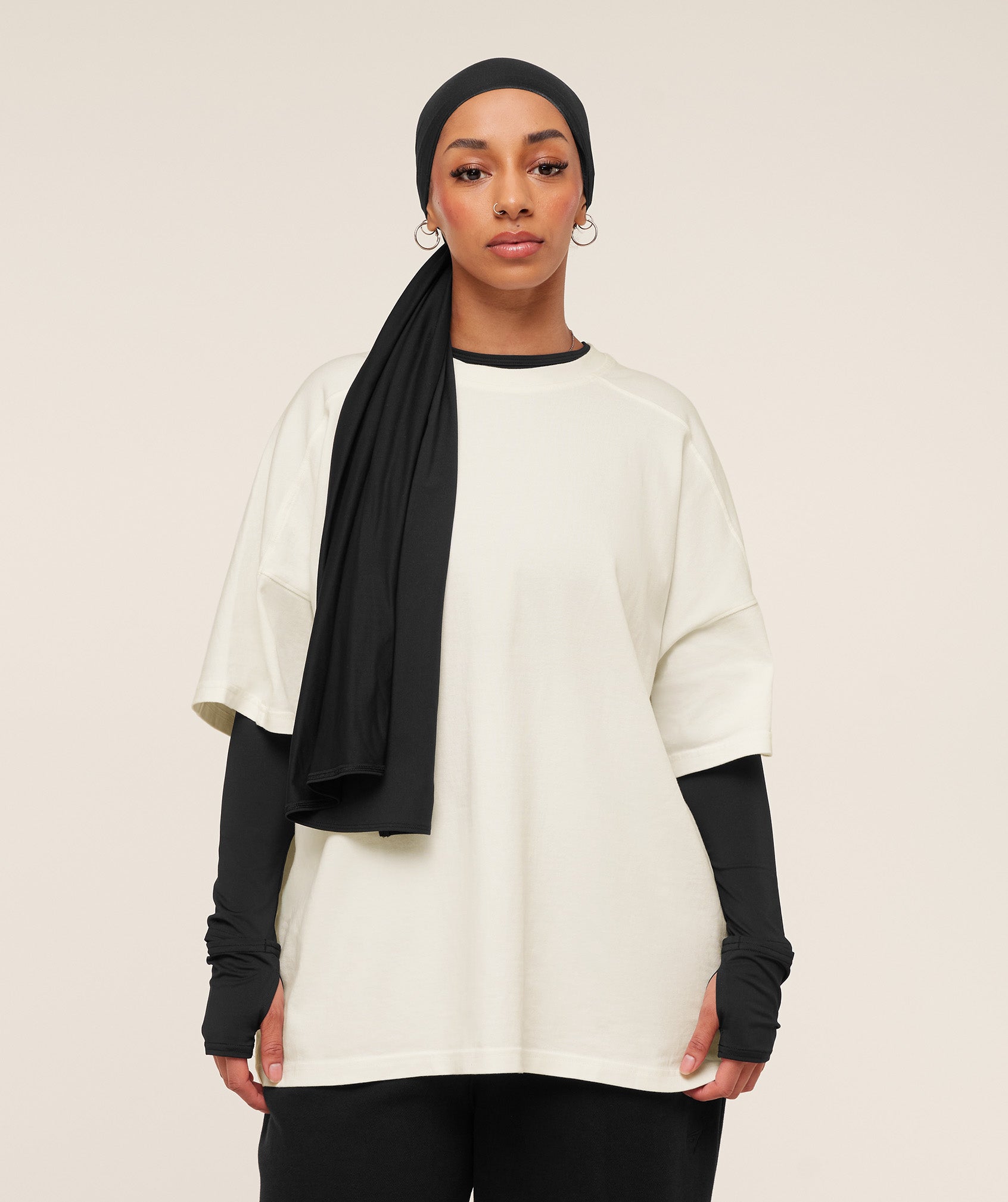 Pump Cover Structured Fleece Top Oversized Fit