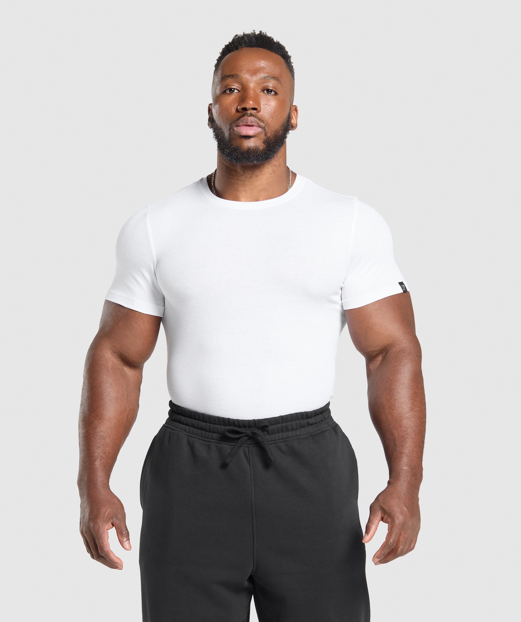 Ribbed T-Shirt Muscle Fit