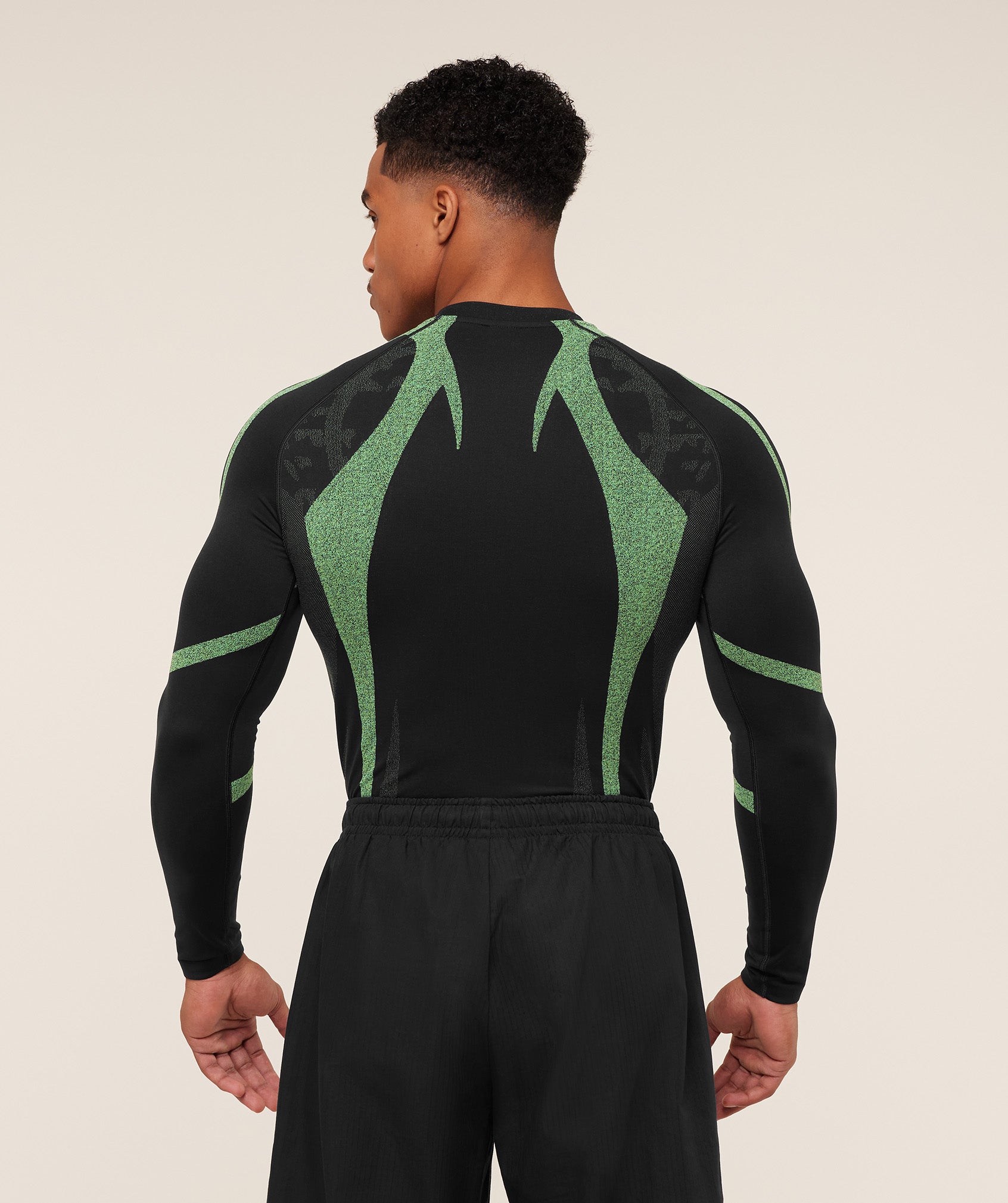 Alternative view of Storm Seamless Long Sleeve T-Shirt Muscle Fit