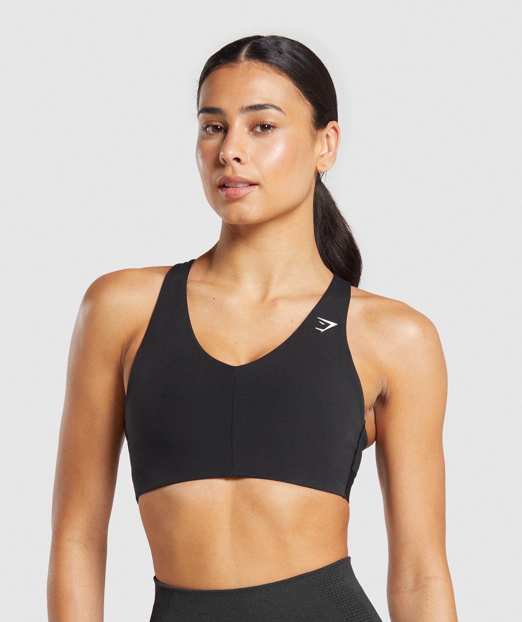 Alternative view of Strappy Back Medium Support Sports Bra Medium Support