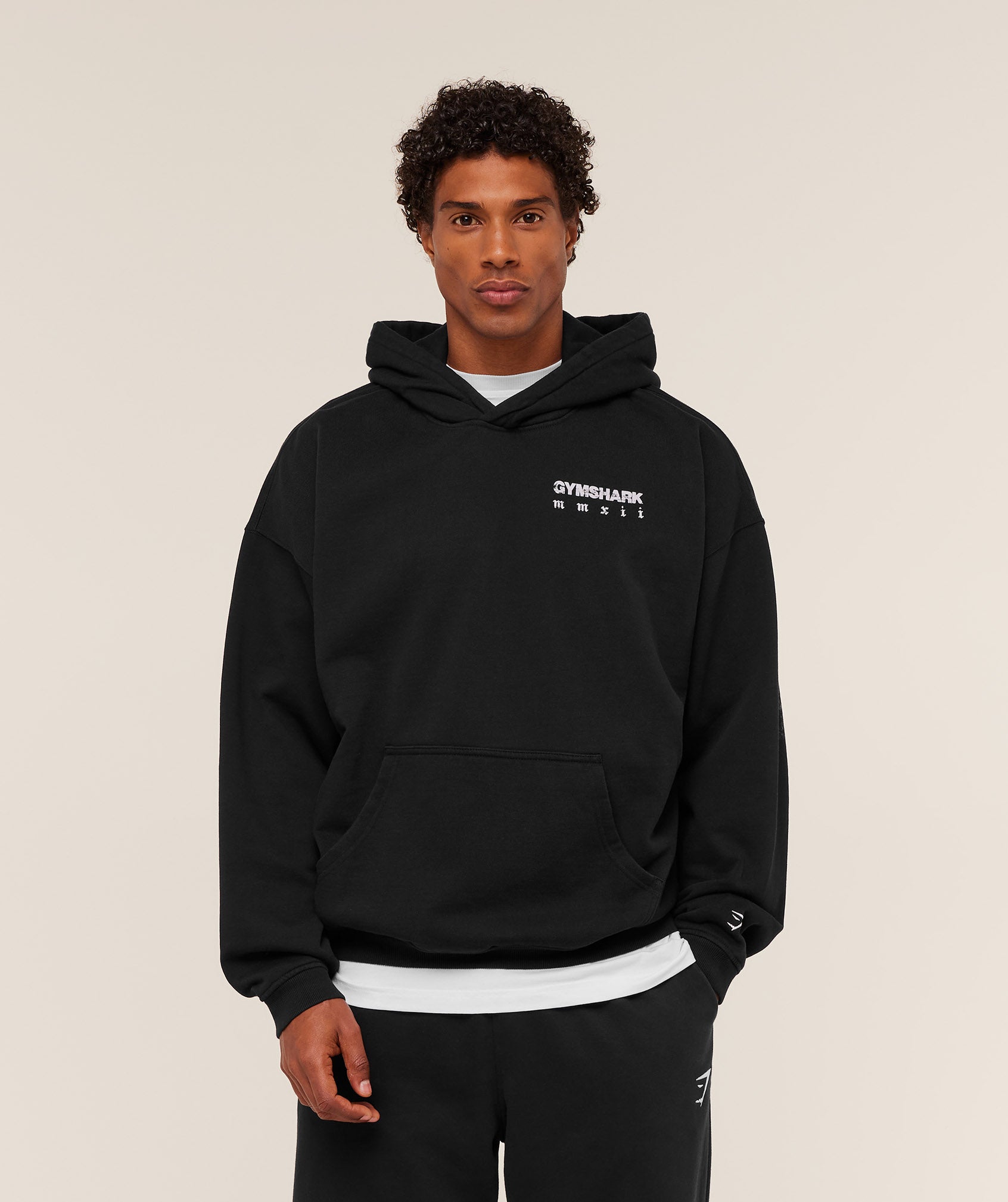 Alternative view of Numerals Hoodie Oversized Fit