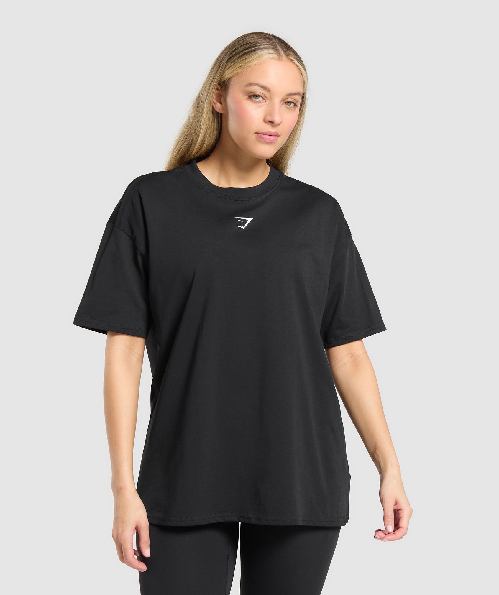 Alternative view of Trace Graphic Oversized T-Shirt Oversized Fit