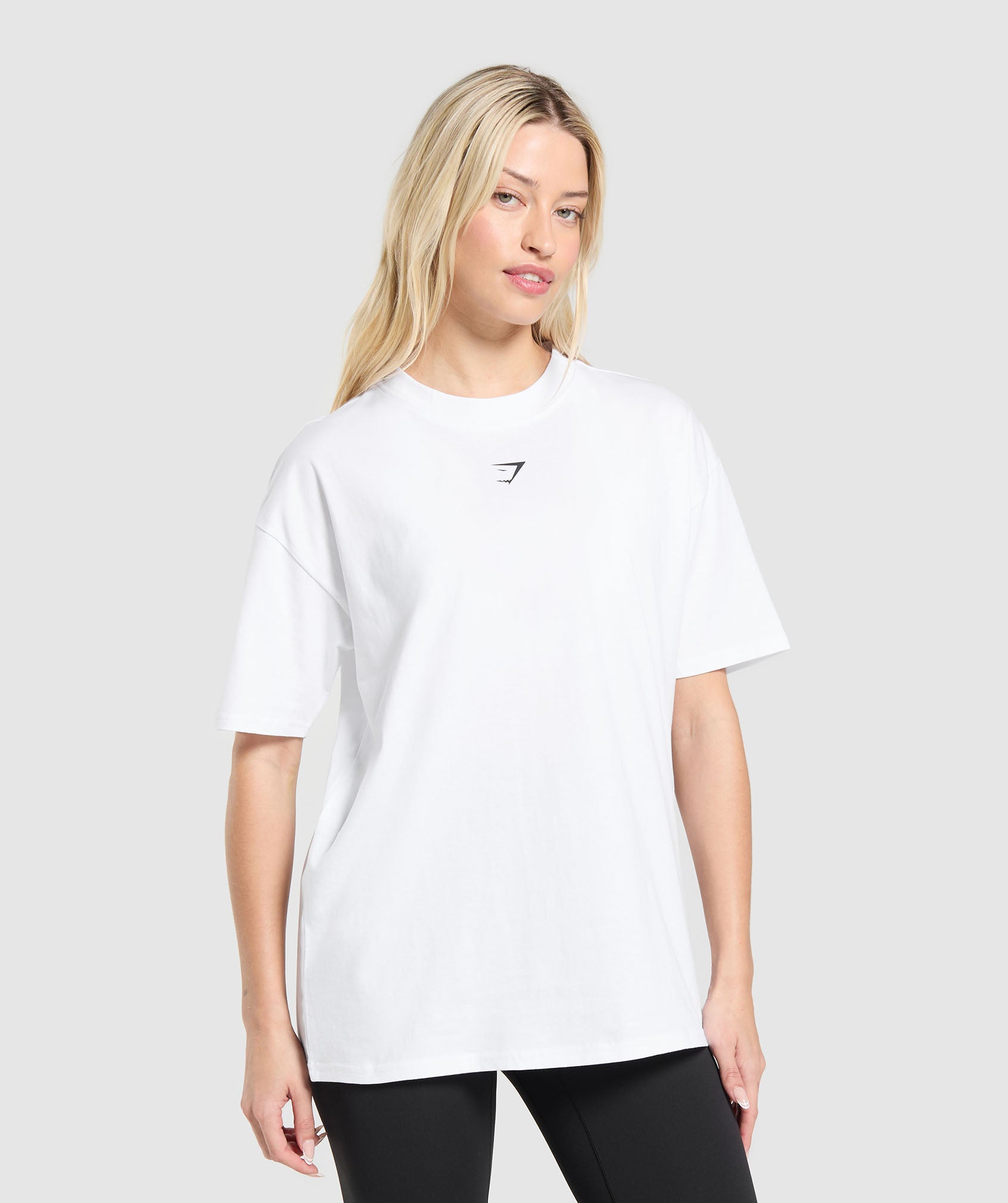 Alternative view of Trace Graphic Oversized T-Shirt Oversized Fit
