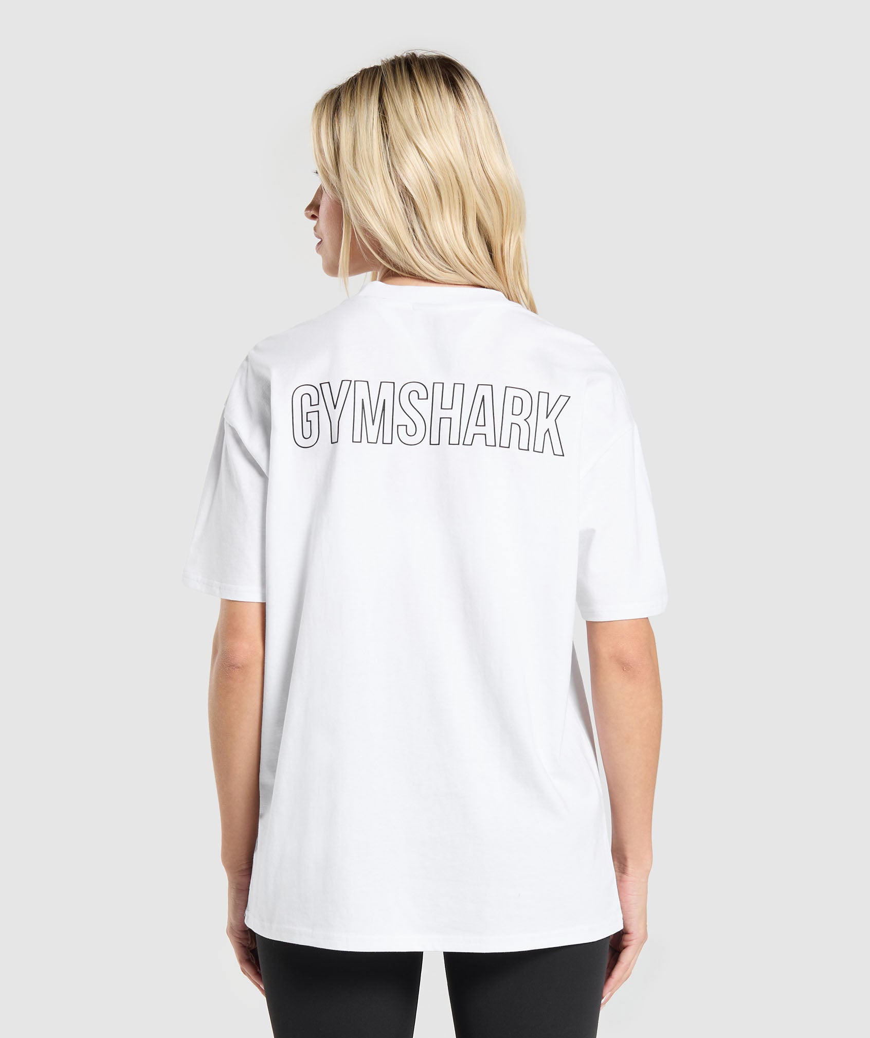 Trace Graphic Oversized T-Shirt Oversized Fit