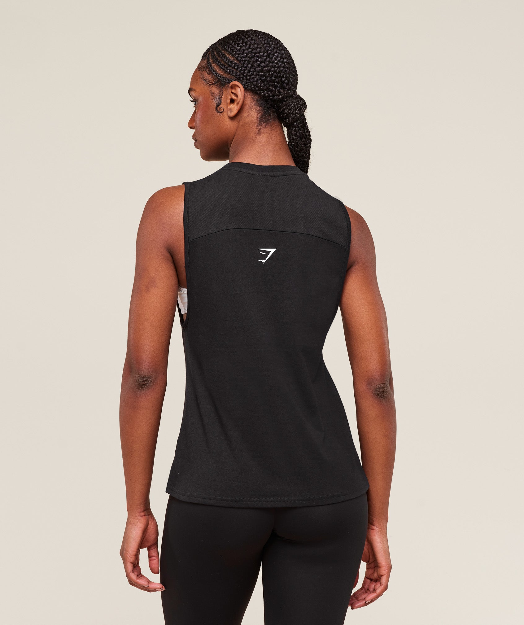 Alternative view of Trace Graphic Tank Regular Fit
