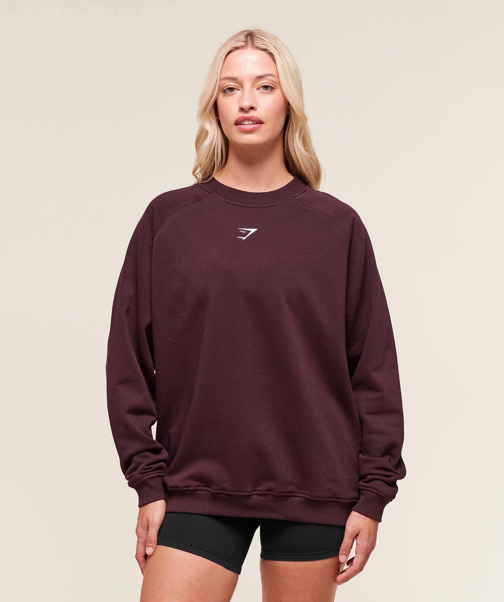 Training Oversized Fleece Sweatshirt Oversized Fit