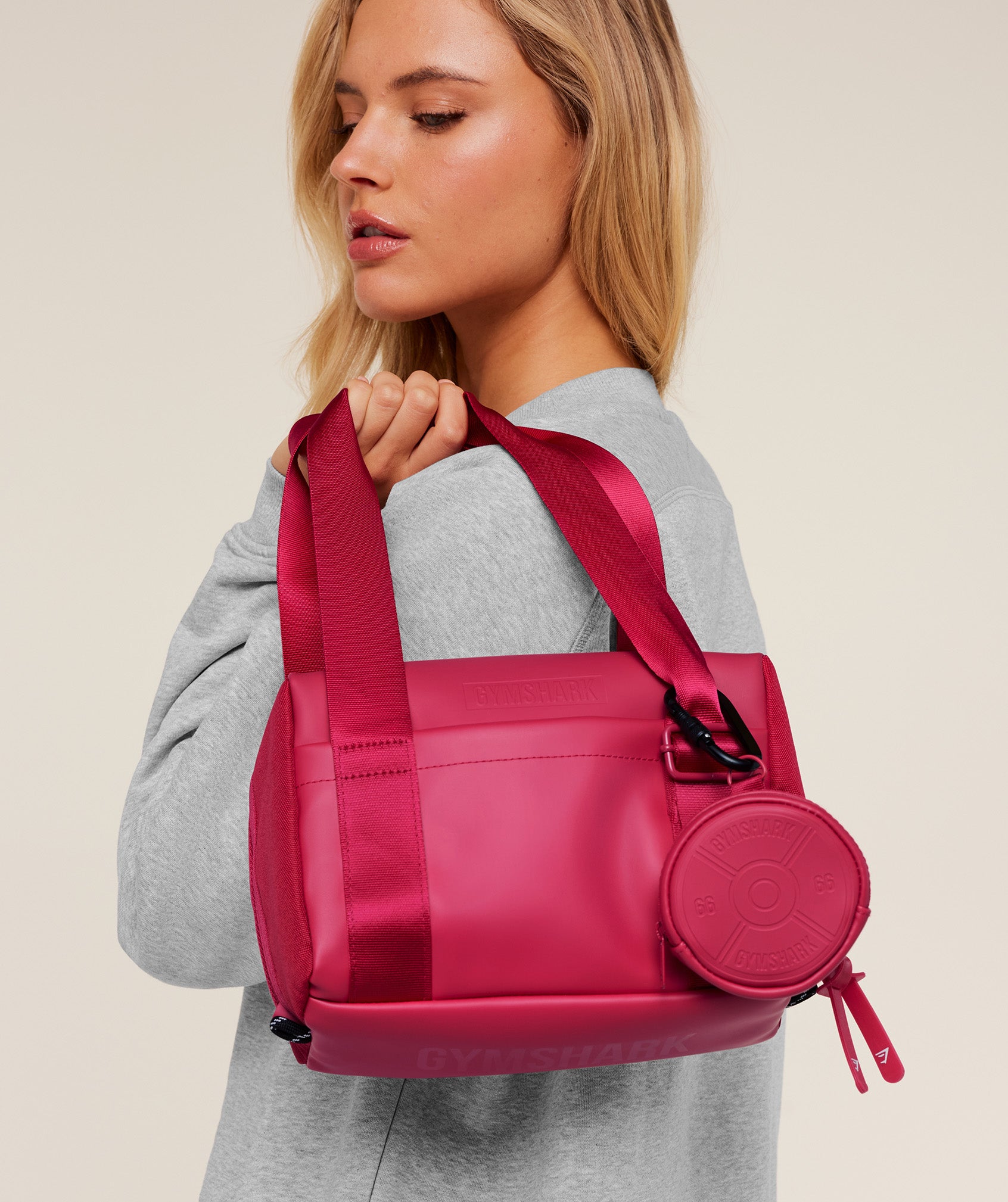 Alternative view of Weight Plate Zip Coin Pouch